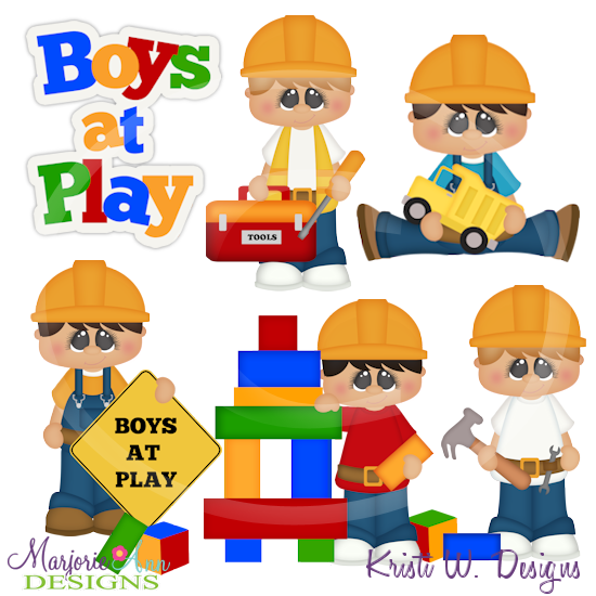Building Buddies Cutting Files-Includes Clipart - Click Image to Close